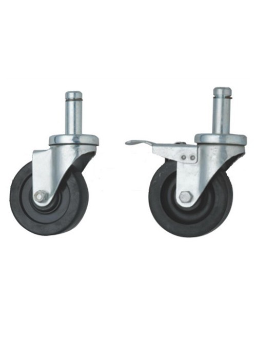 橡膠插桿腳輪 橡膠插桿腳輪