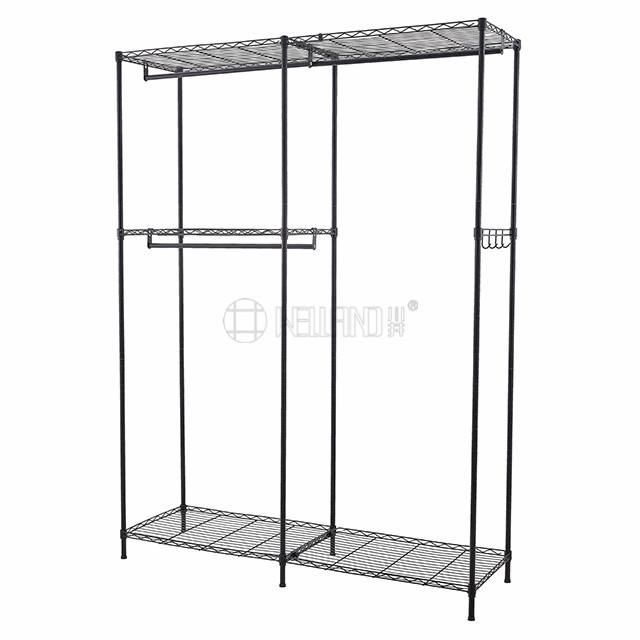 家用臥室簡易衣柜-超大空間收納衣櫥-全鋼架加厚出租房臥室寢室鋼架衣櫥-學生宿舍收納衣柜-川井 (4)