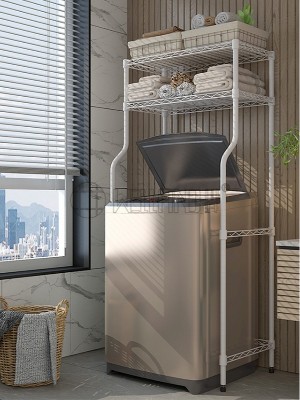 衛(wèi)生間洗衣機金屬收納置物架 衛(wèi)生間洗衣機金屬收納置物架