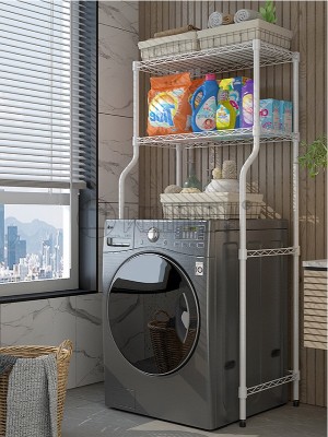 衛(wèi)生間洗衣機金屬收納置物架 衛(wèi)生間洗衣機金屬收納置物架