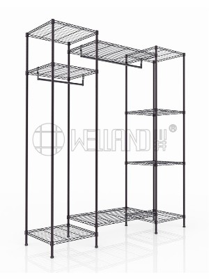 實用牛津布簡約碳鋼金屬衣柜布衣櫥