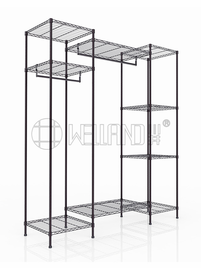 實用牛津布簡約碳鋼金屬衣柜布衣櫥-川井 (3)