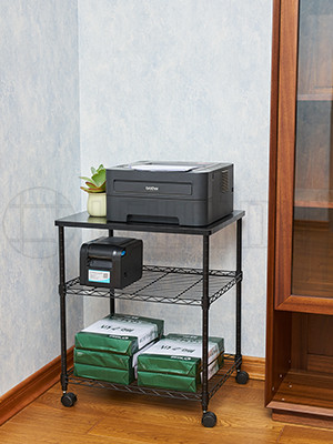 辦公室書房打印機傳真機架可移動文件架 辦公室書房打印機傳真機架可移動文件架