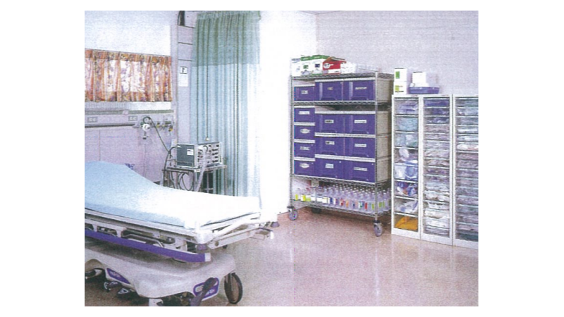 六層電鍍重網醫療貨架成功案例分享