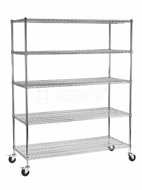 電鍍鉻常規重型線網貨架