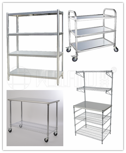 不銹鋼桌子_不銹鋼貨架_不銹鋼架子_201不銹鋼_304不銹鋼材質-川井