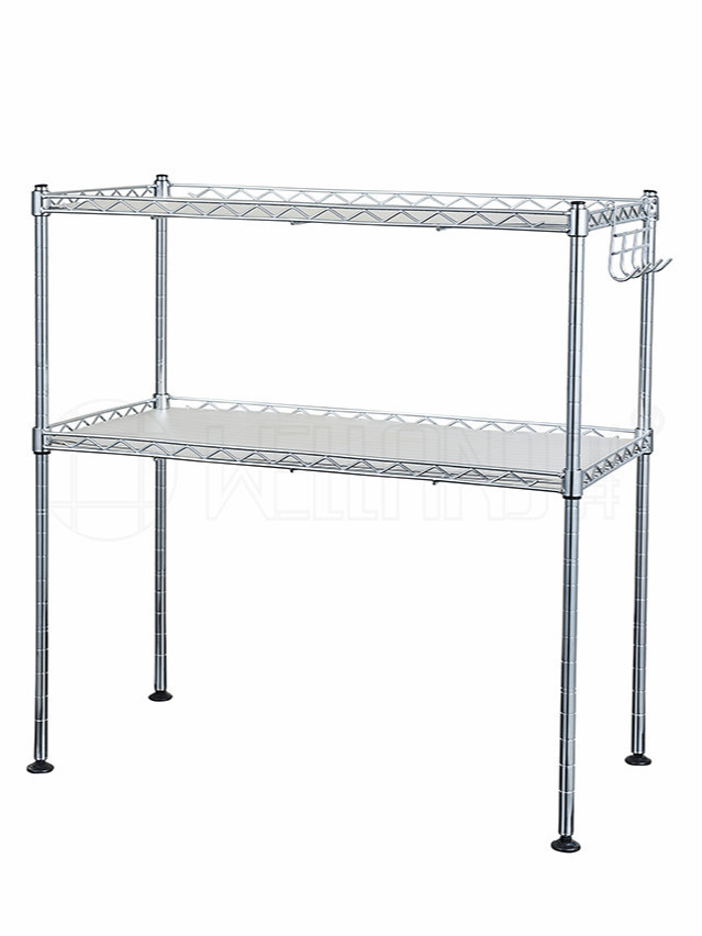 廚房微波爐收納臺面置物架 廚房微波爐收納臺面置物架