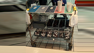 麥當(dāng)勞物料分類推車成功案例分享