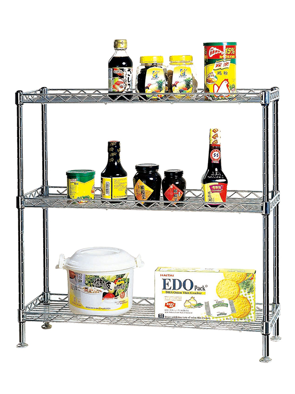 出口品質家用多功能置物架_金屬電鍍層架