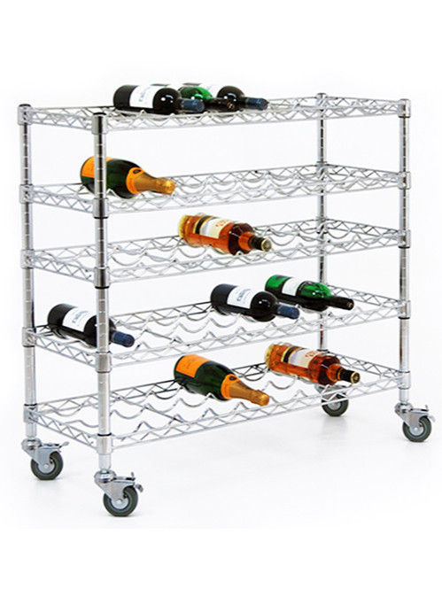 出口標準五層紅酒展示收納架 出口標準五層紅酒展示收納架