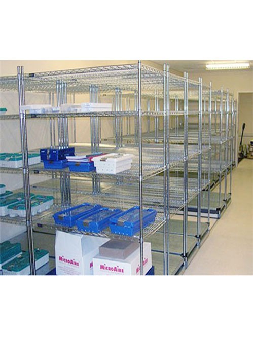 生物工程庫房實驗室電鍍鉻線網貨架 生物工程庫房實驗室電鍍鉻線網貨架