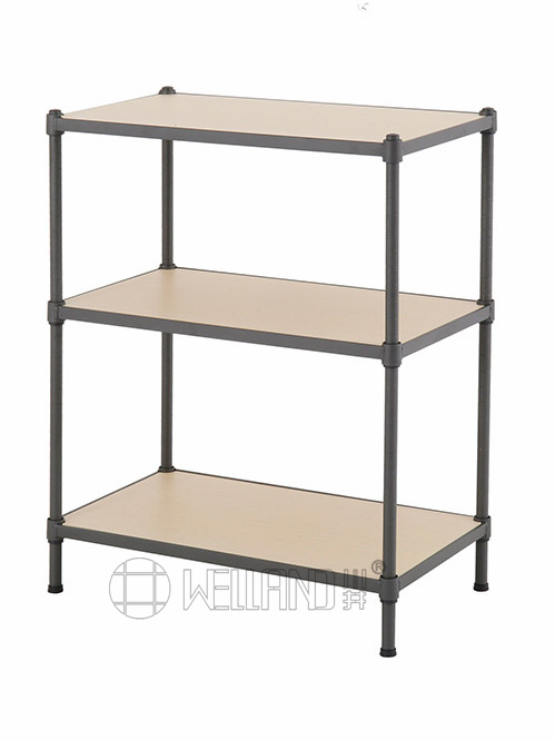 三層 半光黑竹纖板層架 三層 半光黑竹纖板層架