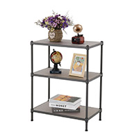 三層 半光黑竹纖板層架 (2)