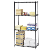 出口品質_辦公用品打印紙倉儲貨架_竹節管支柱層距可調節（1）