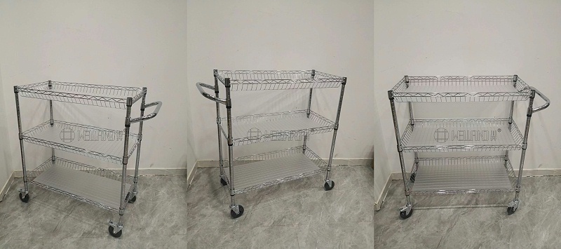 爆款商用電鍍網(wǎng)格推車(chē)推薦