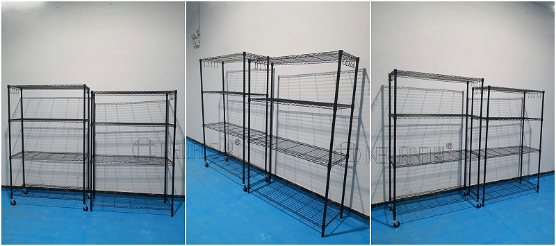 車庫多層重網噴粉置物架成功案例分享-川井 中山常勝