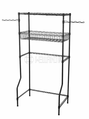 滾筒翻蓋洗衣機金屬收納架