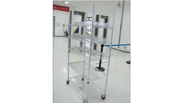 防靜電料盤推車物料SMT推車工廠專用峰網手推車物料周轉車