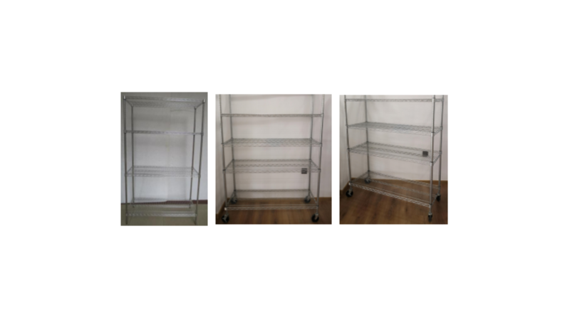 中山常勝工廠生產熱銷亞洲南美不銹鋼線網商用貨架