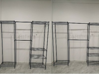 中山常勝新研發熱銷跨境電商伸縮組合衣櫥架