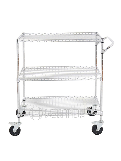 金屬方格網(wǎng)小推車揀貨車