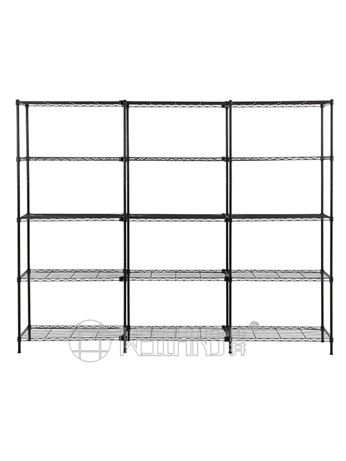 三列聯排置物架