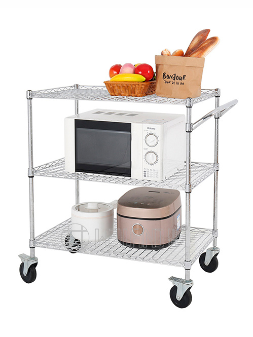 金屬方格網(wǎng)小推車揀貨車