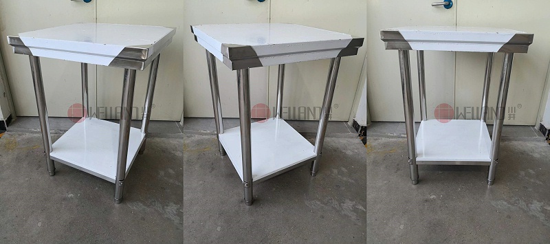 中山常勝工廠新研發兩層不銹鋼工作臺-WELLAND川井-中山常勝