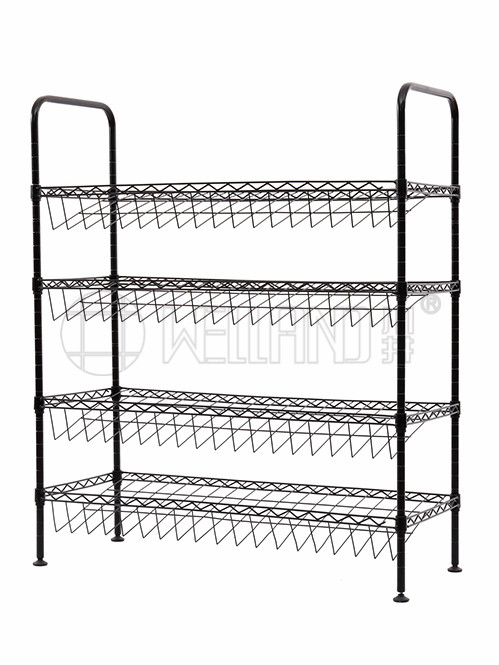 四層家用金屬鞋架 四層家用金屬鞋架