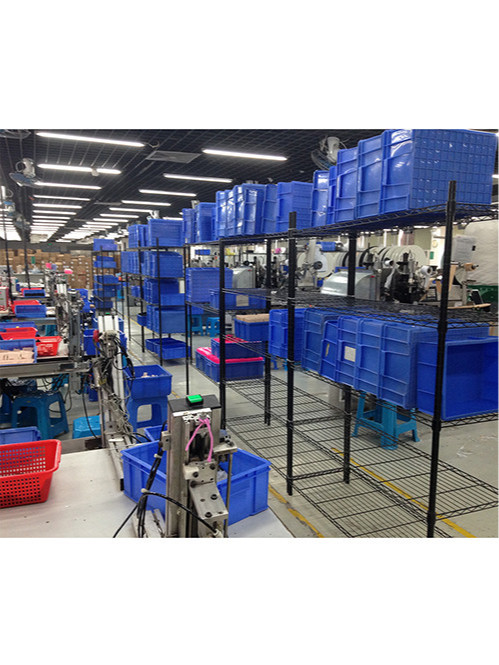 生產(chǎn)車間現(xiàn)場物料周轉線網(wǎng)貨架