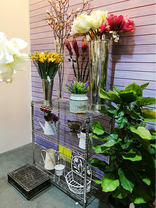 防銹能力強(qiáng)的園藝植物儲放和展示置物架