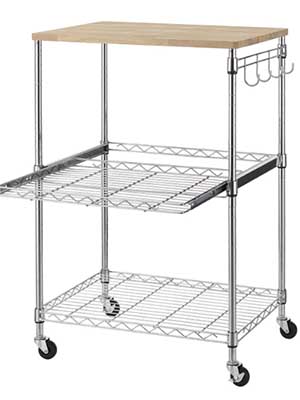 不銹鋼色金屬抽提網小車帶掛鉤 不銹鋼色金屬抽提網小車帶掛鉤