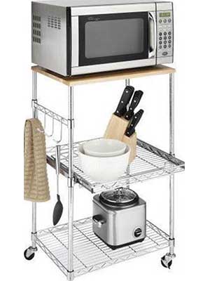 不銹鋼色金屬抽提網小車帶掛鉤 