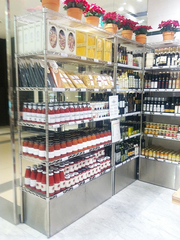 便利店雙面線網置物架 便利店雙面線網置物架