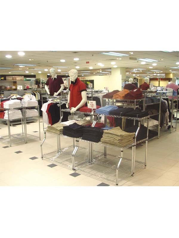 多層服裝店展示架 多層服裝店展示架