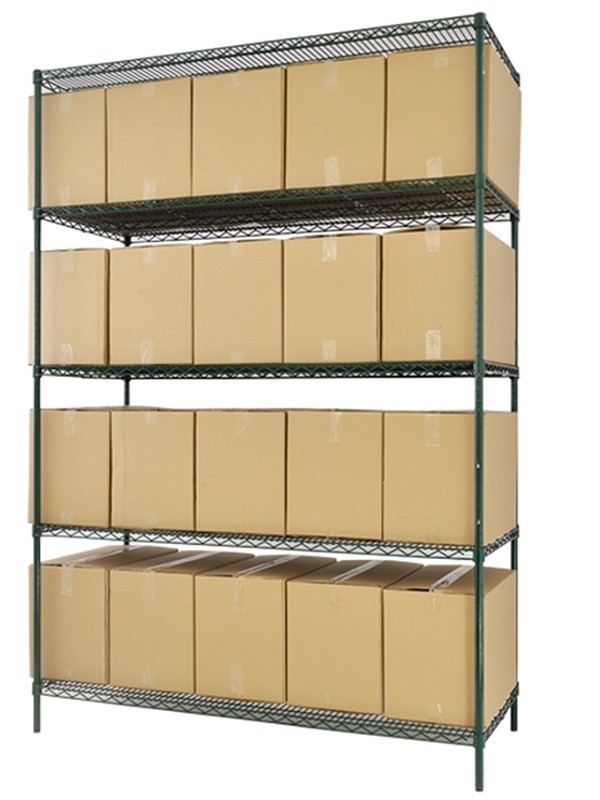 大容量重型波浪網倉儲貨架