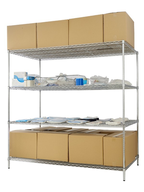 大容量重型波浪網倉儲貨架