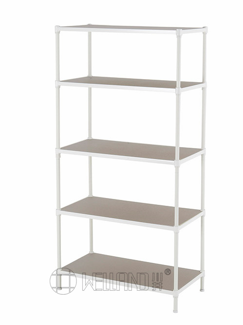 五層竹纖板層架