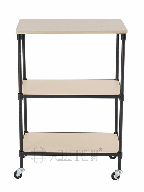 竹纖板廚房推車