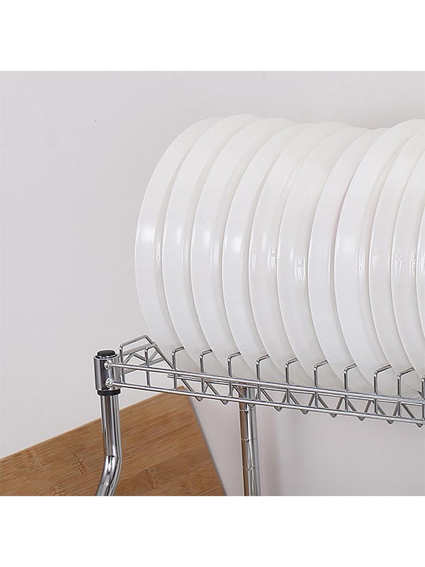 雙層瀝水餐具碗碟架 雙層瀝水餐具碗碟架