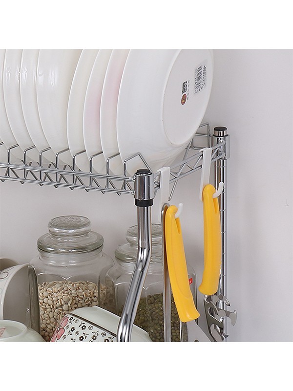 雙層瀝水餐具碗碟架 雙層瀝水餐具碗碟架