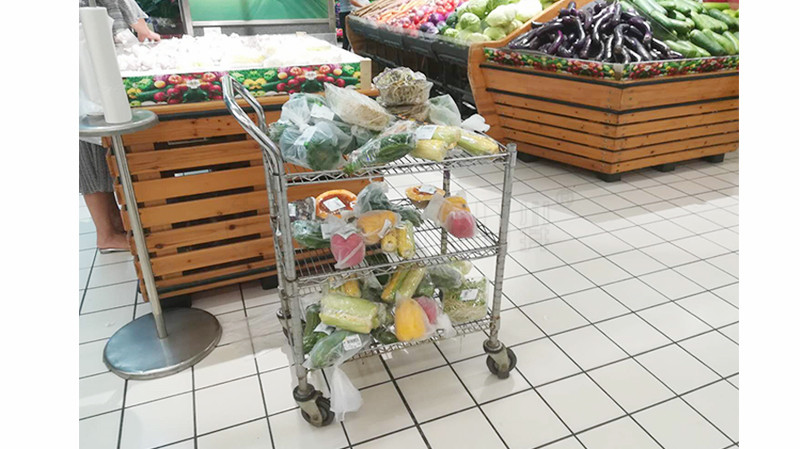 商場(chǎng)用揀貨推車揀貨車超市揀貨手推車