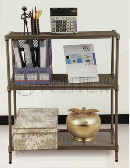 川井牌新款三層拉網家用置物架分享-川井
