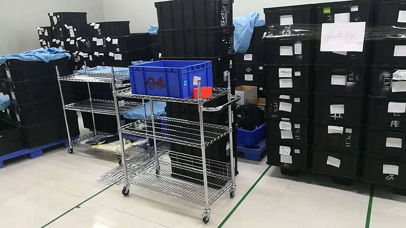 富士康選用川井電鍍鉻手推車