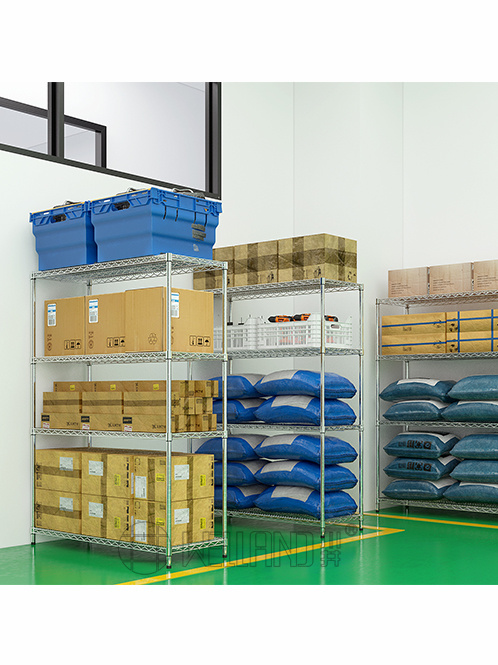 重型多層碳鋼倉儲貨架