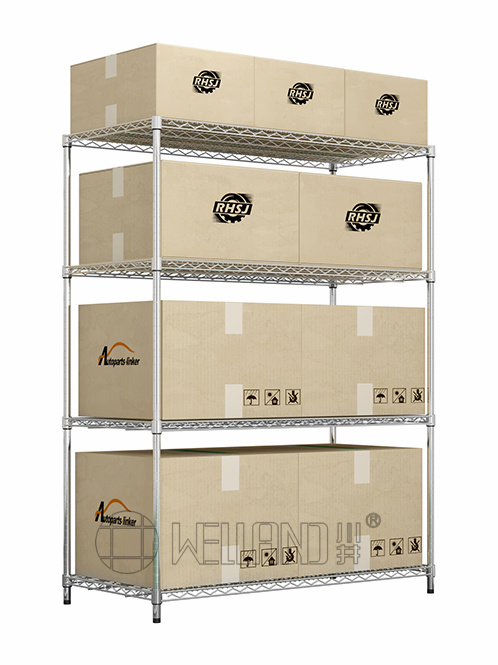 倉(cāng)儲(chǔ)金屬線(xiàn)網(wǎng)貨架