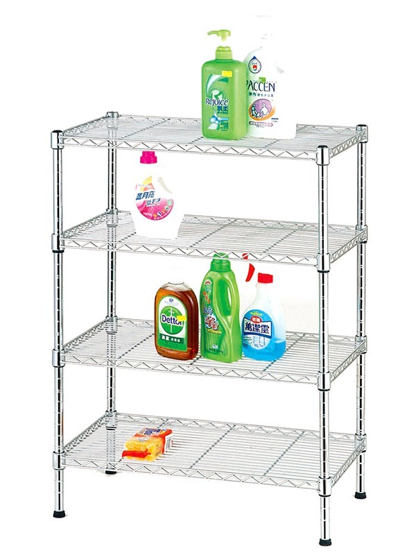 四層碳鋼品質置物架